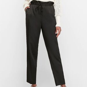 Express High Waisted Satin Joggers
